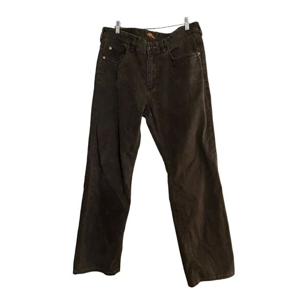 Tommy Bahama Mens Brown Standard Fit Straight-Leg Mid-Rise Denim Jeans Size 36 - Picture 1 of 16